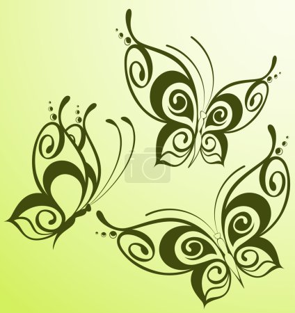 Beaux papillons 