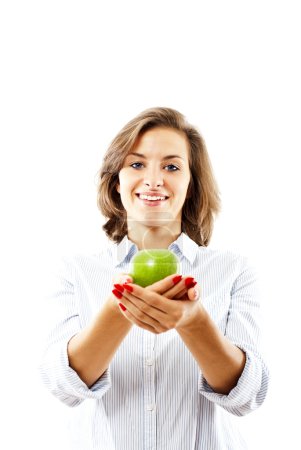 Femme aux pommes 