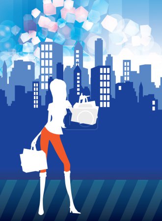 Shopping filles 