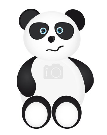 Dessin animé Panda 