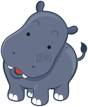 Mignon hippopotame 