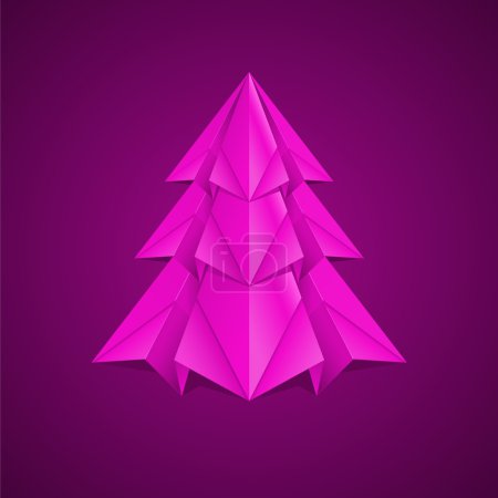 Arbre de Noël en papier 