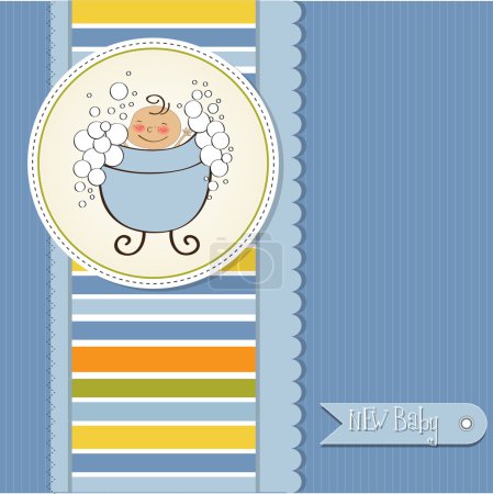Carte de bienvenue bébé 