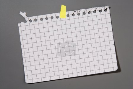 Page de carnet 