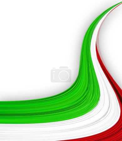 Drapeau italien .