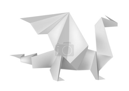 Origami _ dragon 