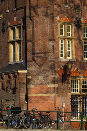 Architecture de maison à Amsterdam 