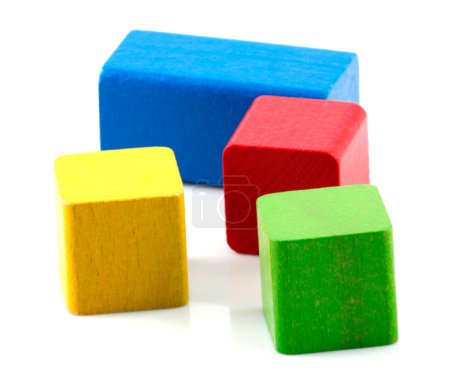 Briques de construction en bois 