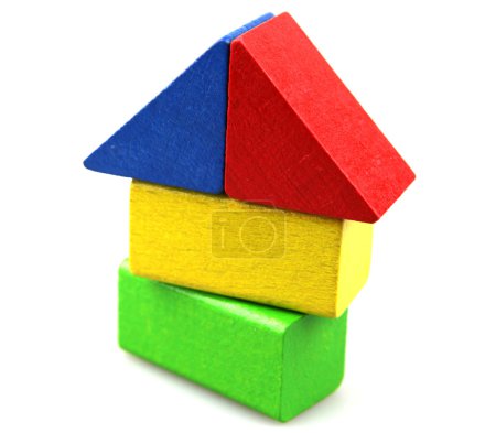 Briques de construction en bois 