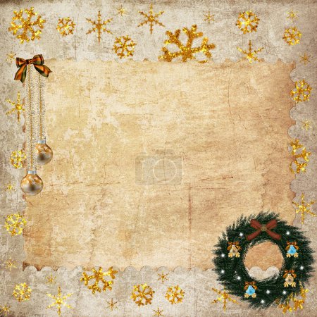 Carte de voeux de Noël