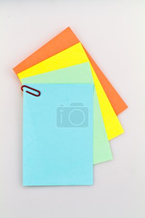 Bloc-notes sur fond blanc série IV 