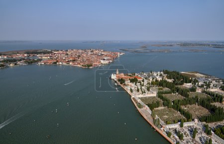 Italie, Venise, île de Murano, île St. Michele (cimetière St. Michele) )