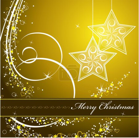 Fond de Noël. Illustration vectorielle.