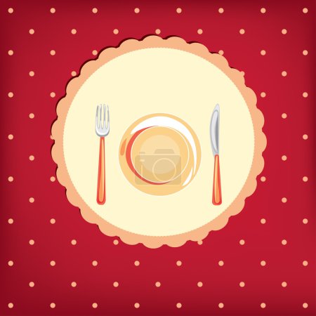 Carte de menu mignon 