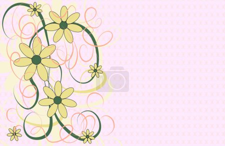 Fond floral