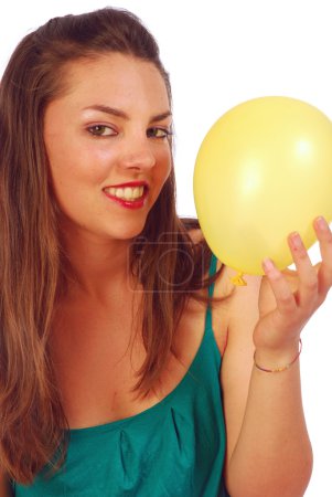 Jouer avec des ballons 