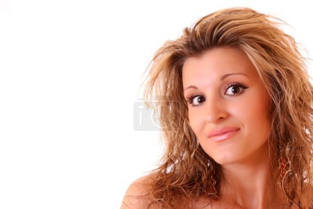 Portrait d'une belle jeune femme sexy 