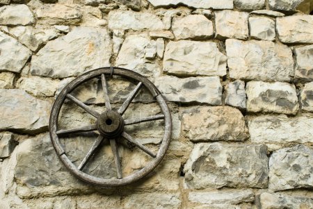 Vieille roue 