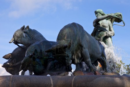 Fontaine Gefion, Copenhague 