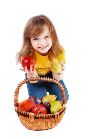 Fille aux fruits 