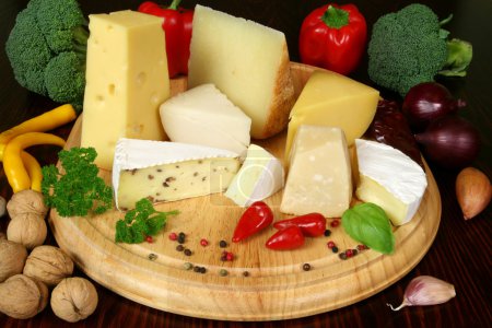 fromage et légumes