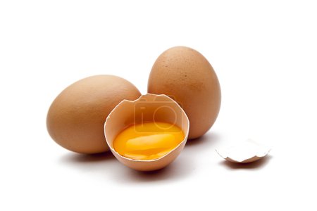 Drei Braune eier